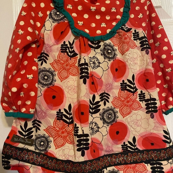 Matilda Jane “Under the Tree” Dress & Diaper Cover - Picture 4 of 11